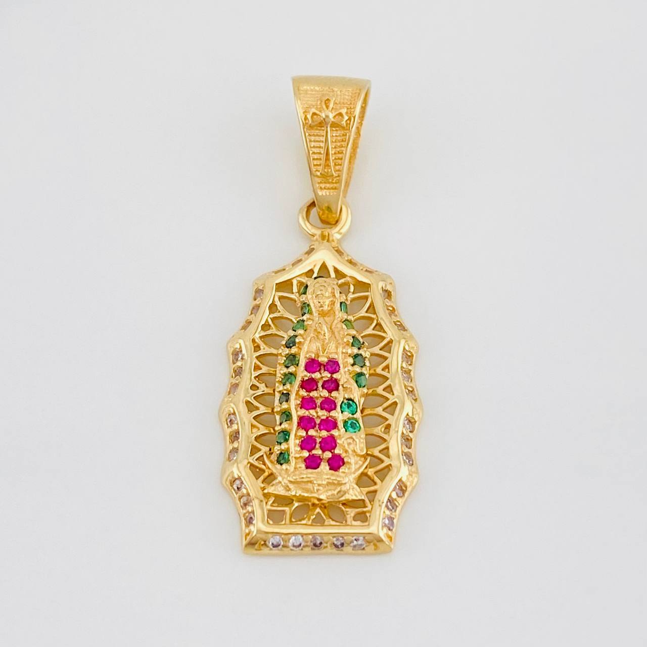 Dije Virgen de Guadalupe 3.4g / 1 1/4 in Oro Amarillo 18K
