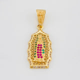 Dije Virgen de Guadalupe 3.4g / 1 1/4 in Oro Amarillo 18K