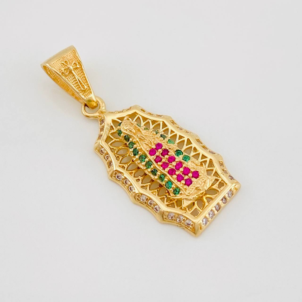 Dije Virgen de Guadalupe 3.4g / 1 1/4 in Oro Amarillo 18K