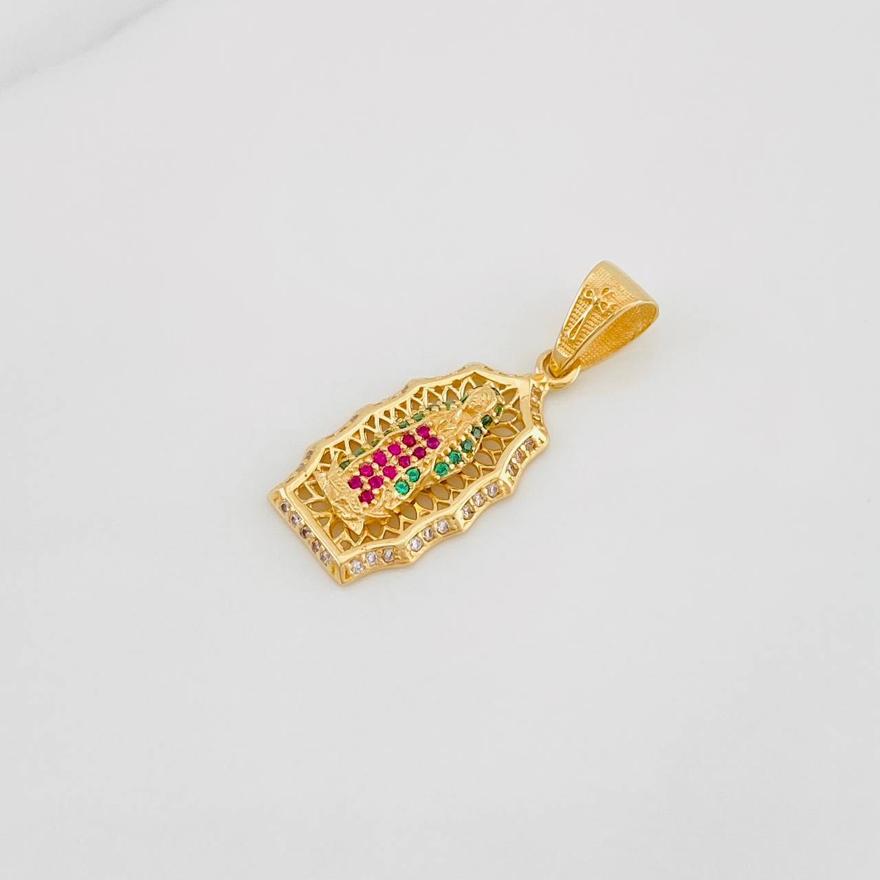 Dije Virgen de Guadalupe 3.4g / 1 1/4 in Oro Amarillo 18K