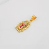 Dije Virgen de Guadalupe 3.4g / 1 1/4 in Oro Amarillo 18K
