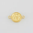 Herraje Fe 0.5g / 3/4 in Oro Amarillo 18K