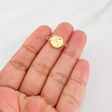 Herraje Fe 0.5g / 3/4 in Oro Amarillo 18K