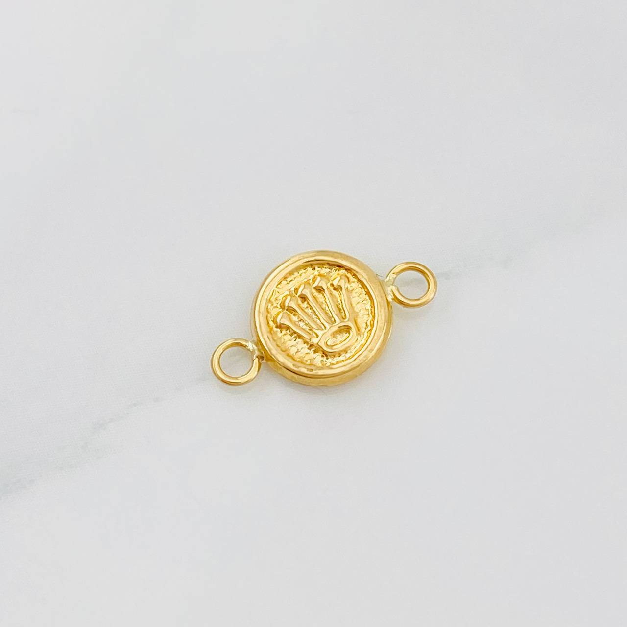 Herraje Corona 0.3g / 1/2 in Oro Amarillo 18K
