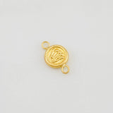 Herraje Corona 0.3g / 1/2 in Oro Amarillo 18K