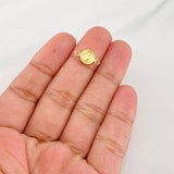 Herraje Corona 0.3g / 1/2 in Oro Amarillo 18K
