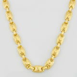 Cadena Cadena Rustica Corona 18.95g / 24 in / 5.7mm Oro Amarillo 18K
