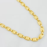 Cadena Cadena Rustica Corona 18.95g / 24 in / 5.7mm Oro Amarillo 18K