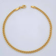 Pulso Cubano 2.8gr / 7 1/2 in / 3mm Oro Amarillo +1 18K $