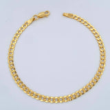 Pulso Cubano 2.8gr / 7 1/2 in / 3mm Oro Amarillo +1 18K $