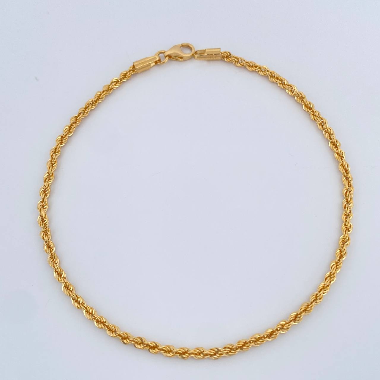 Pulso Lazo 1.45gr / 7 3/4 in / 2mm Oro Amarillo +3 18K $