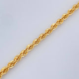 Pulso Lazo 2.9gr / 7 1/2 in / 3mm Oro Amarillo +3 18K $