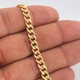 Cuban Links Bracelet 2.3gr / 8 in / 5mm Yellow Gold +1 18K $