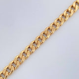 Cuban Links Bracelet 2.3gr / 8 in / 5mm Yellow Gold +1 18K $