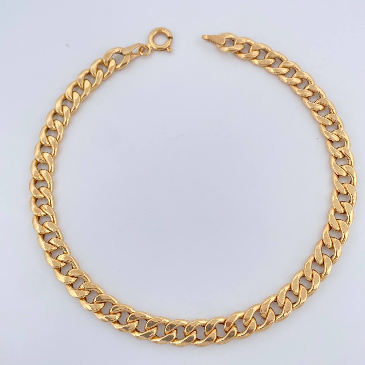 Cuban Links Bracelet 2.3gr / 8 in / 5mm Yellow Gold +1 18K $