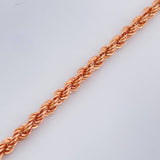 Pulso Lazo 2.8gr / 7 1/2 in / 3mm Oro Rosa +3 18K $