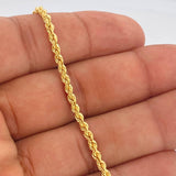 Pulso Lazo 1.2gr / 7 1/2 in / 2mm Oro Amarillo +3 18K $