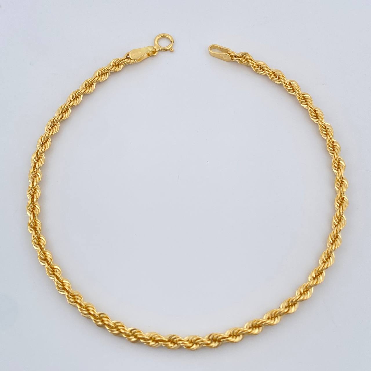 Pulso Lazo 1.8gr / 7 1/2 in / 3mm Oro Amarillo +3 18K $