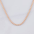 Ice Chain 9.9g / 20 in / 2.4mm Two White Pink Gold 18K
