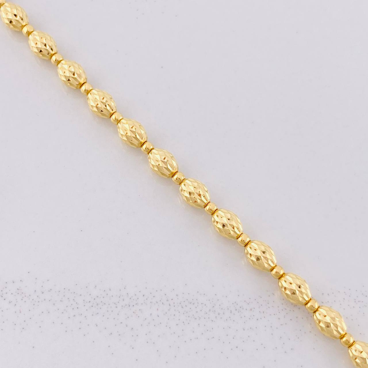 Diamond Cut Military Chain 12.35g / 18 in / 3.9mm Yellow Gold 18K