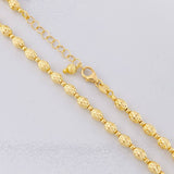 Diamond Cut Military Chain 12.35g / 18 in / 3.9mm Yellow Gold 18K