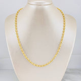 Diamond Cut Military Chain 12.35g / 18 in / 3.9mm Yellow Gold 18K