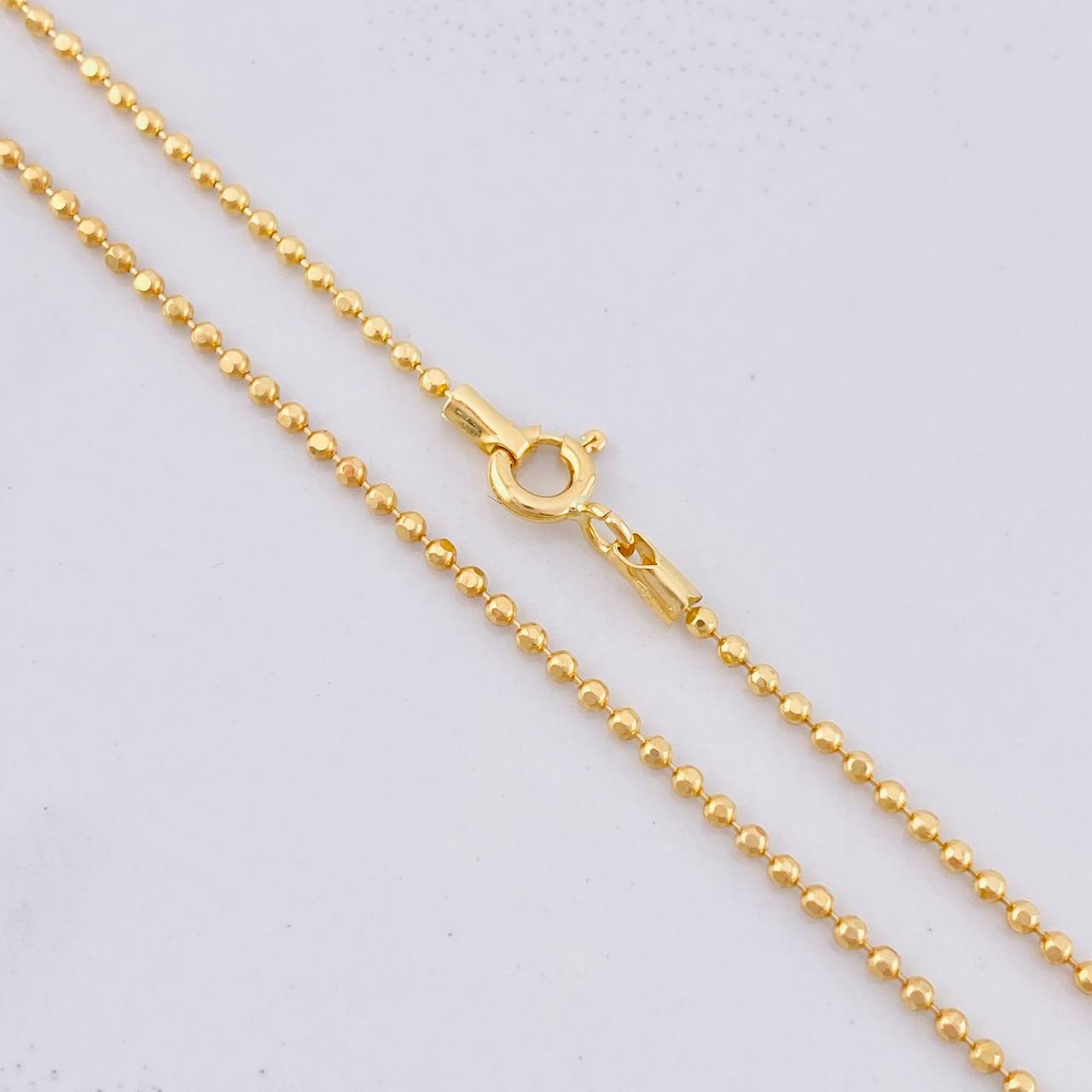 Military Chain 4g / 18 in / 1.4mm 18K Yellow Gold