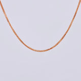 Cadena Franco 2.9g / 18 in / 1.5mm Oro Rosa 18K