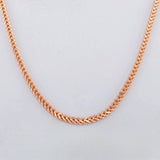 Franco Chain 8.25g / 24 in / 2.2mm Rose Gold 18K