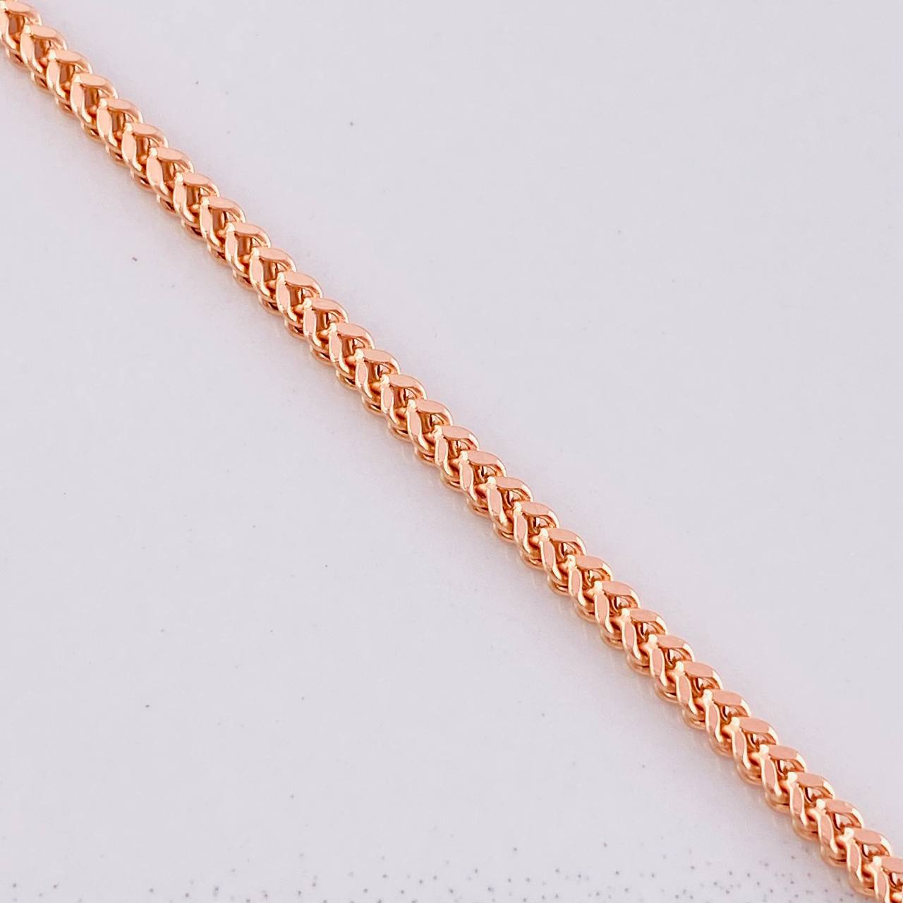 Franco Chain 8.25g / 24 in / 2.2mm Rose Gold 18K