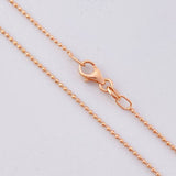 Cadena Militar 2g / 20 in / 0.9mm Oro Rosa 18K