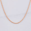 Cadena Militar 2.75g / 18 in / 1.2mm Oro Rosa 18K