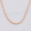 Diamond Cut Military Chain 6.6g / 20 in / 1.7mm Rose Gold 18K