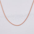 Venetian Chain 1.25g / 18 in / 0.9mm Rose Gold 18K