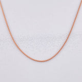 Venetian Chain 1.25g / 18 in / 0.9mm Rose Gold 18K