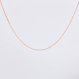 Venetian Chain 1.25g / 18 in / 0.9mm Rose Gold 18K