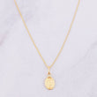 Venetian Chain Set + Virgin of Guadalupe Pendant / 1.3g / 18 in Yellow Gold 18K