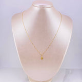Venetian Chain Set + Virgin of Guadalupe Pendant / 1.35g / 18 in Yellow Gold 18K