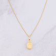 Set Cadena Veneciana + Dije Virgen Milagrosa / 1.4g / 18 in Oro Amarillo 18K