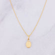 Set Cadena Veneciana + Dije Virgen Milagrosa / 1.35g / 18 in Oro Amarillo 18K