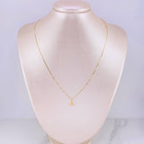 Set Cadena Veneciana + Dije Corazón / 1.35g / 18 in Oro Amarillo 18K