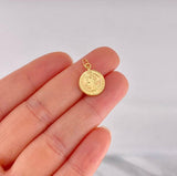 Dije San Benito 0.7g / 3/4 in Oro Amarillo 18K