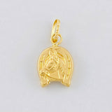 Dije Herradura Caballo 0.4g / 3/4 in Oro Amarillo 18K