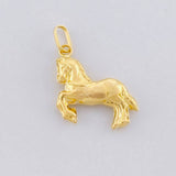 Pendant Horse 0.85g / 3/4 in Yellow Gold 18K