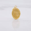 Pendant Saint Michael Archangel Matte 0.85g / 1 in Yellow Gold 18K
