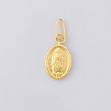 Dije Virgen de Guadalupe 0.2g / 1/2 in Oro Amarillo 18K