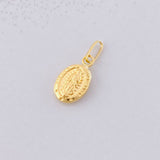 Dije Virgen de Guadalupe 0.25g / 1/2 in Oro Amarillo 18K