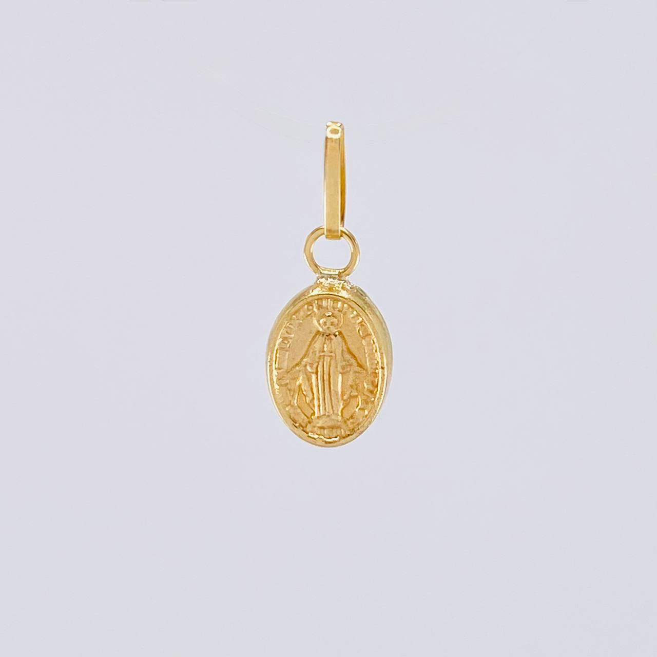 Dije Virgen Milagrosa 0.3g / 1/2 in Oro Amarillo 18K