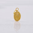 Pendant Miraculous Virgin 0.2g / 1/2 in Yellow Gold 18K