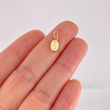 Pendant Miraculous Virgin 0.2g / 1/2 in Yellow Gold 18K